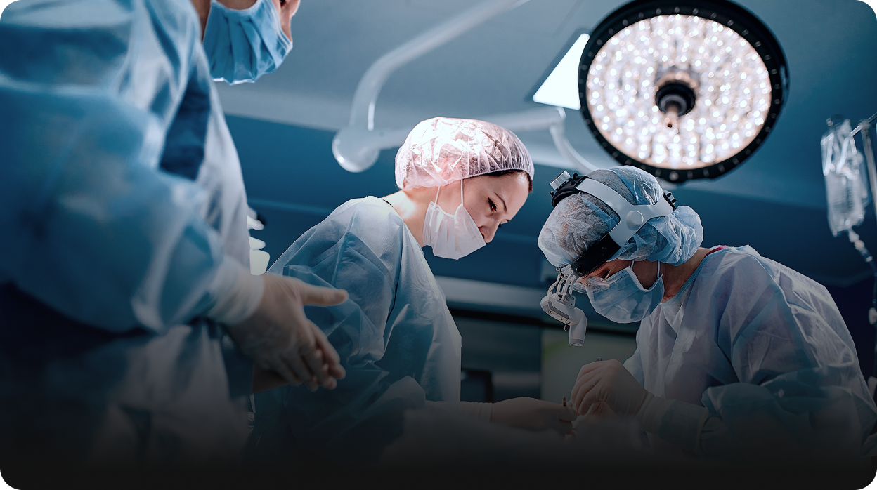 Medical surgery visualization